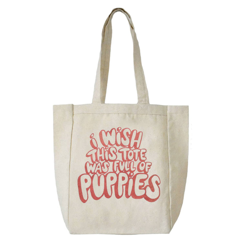 Frog & Toad Press - Puppies Tote