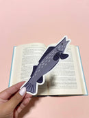 Bloomwolf Studio - Blue Fish Die Cut Bookmark