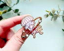 Alum and Ink - Cosmic Jellyfish Enamel Pin