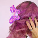 Turtle's Soup - Pastel Moth, Hair Claw, Insect, Spooky, Magic, Hair Clip