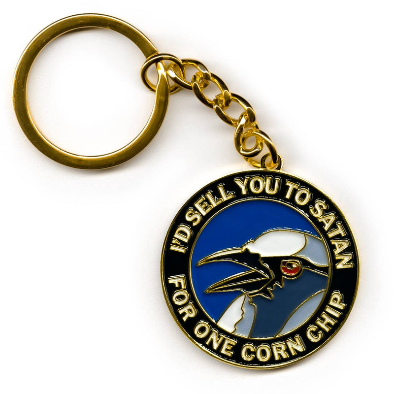 The Mincing Mockingbird - Corn Chip Keychain