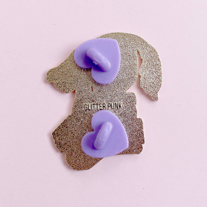 Glitter Punk - Book Hoarding Doesn’t Count Enamel Pin