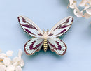 Alum and Ink - Queen Alexandra's Birdwing (Ornithoptera alexandrae) Butterfly Enamel Pin