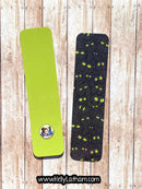 Kelly Latham Art - Black Cats Bookmark - Bookstore, Book Lover, Black Cat Lover: Clear Hanging Bag