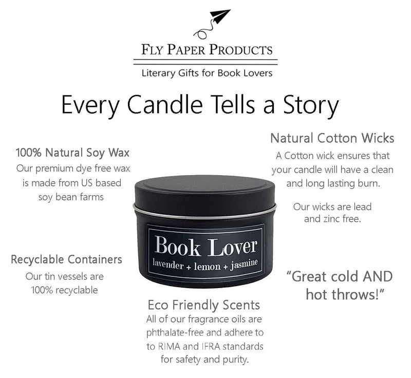 Fly Paper Products - Slow Burn 4oz Candle Wild Rose + Basil + Magnolia