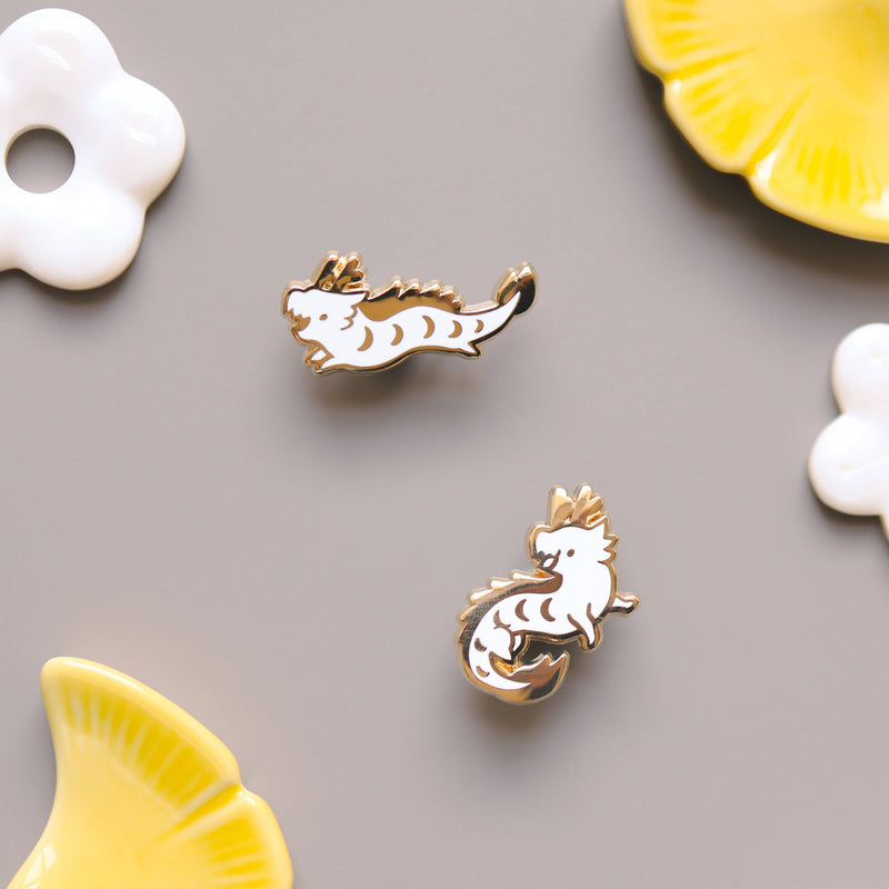 Thousand Skies - Enamel Pin - Happy Dragons Pin Set