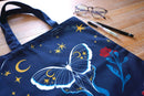 The Moonborn - Believe in Magic Witchy Luna Moth Tote Bag