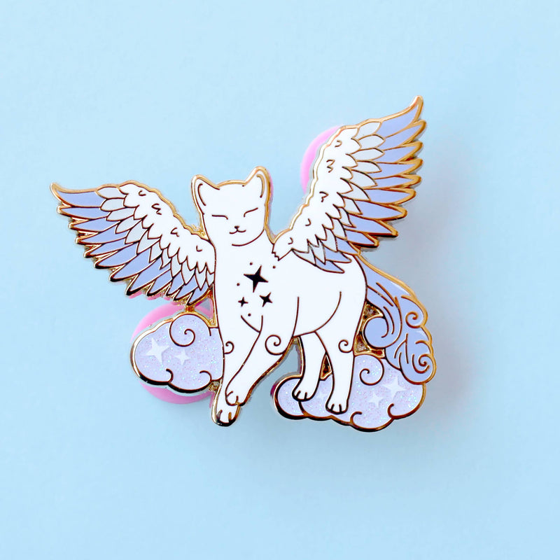 Glitter Punk - Air Cat Enamel Pin