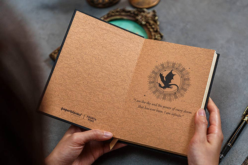 Chronicle Books - Paperblanks Shadows of Navarre Hardcover (Fourth Wing)