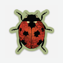 Soy Moss Art - Lady Bug Glitter Sticker