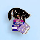 Glitter Punk - Book Hoarding Doesn’t Count Enamel Pin