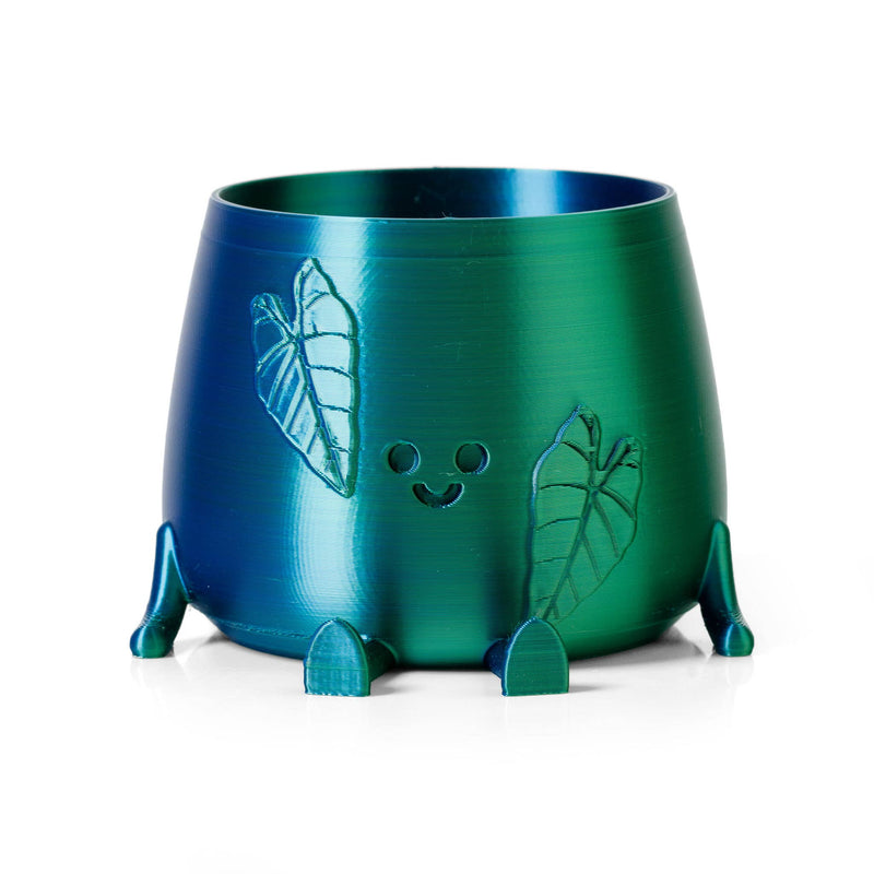 Ingadi - Happy Pot Planter - Alocasia Leaf Face : Medium