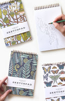 Root & Branch Paper Co. - Butterfly + Moth Spiral Bound Sketchpad