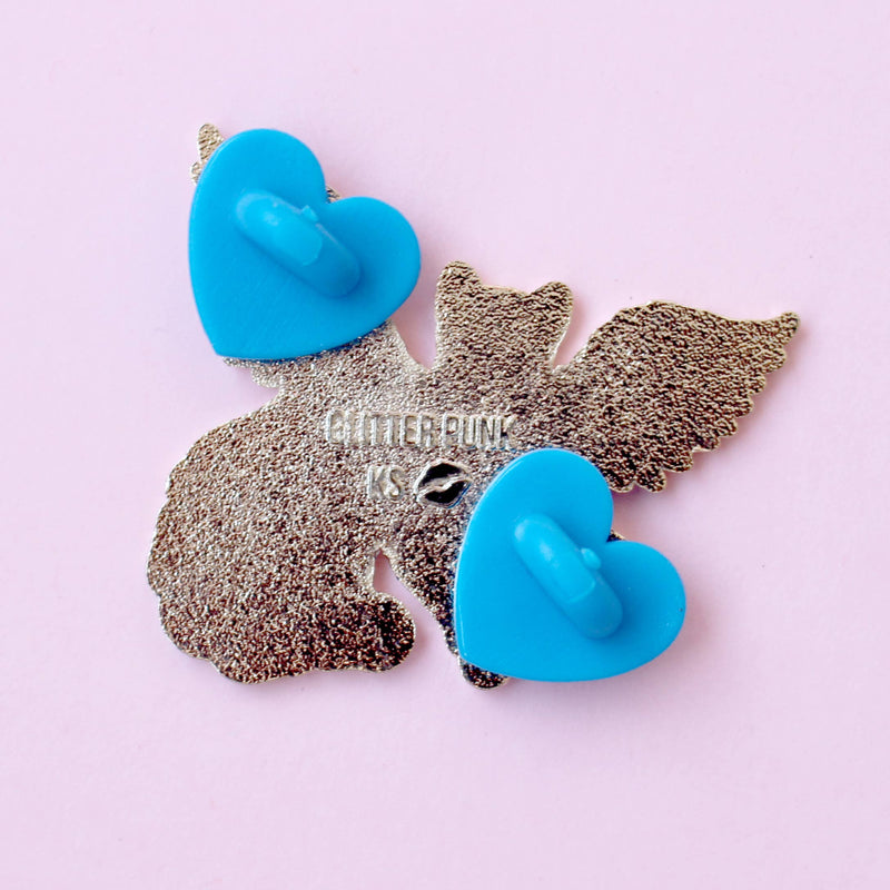 Glitter Punk - Air Cat Enamel Pin