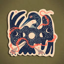 Pine Bones - Loon - Durable & Weatherproof Sticker  