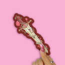 Turtle's Soup - Fantasy Sword and Roses Reading Gift Bookmark