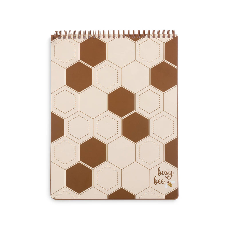 Steel Mill and Co. - Large Top Spiral Notebook, Bees
