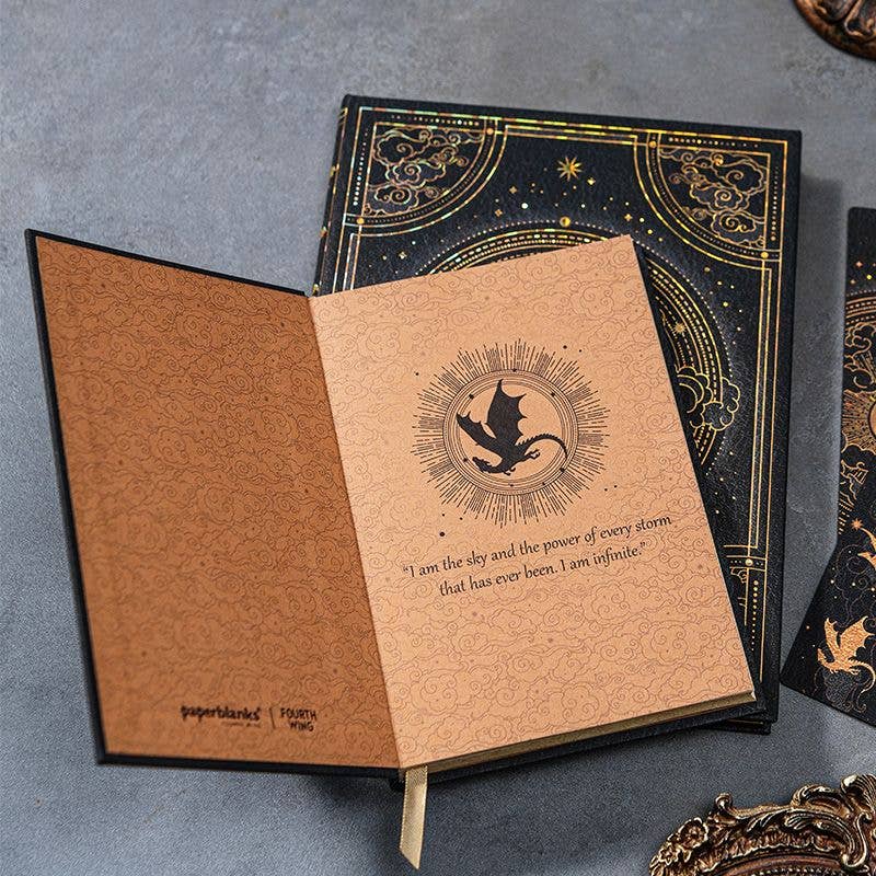 Chronicle Books - Paperblanks Shadows of Navarre Hardcover (Fourth Wing)