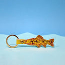 Ark Colour Design - Gone Fishing Leather Key Fob