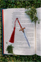 The Bookish Atelier - Gilded Crimson Sword Bookmark
