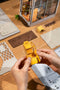 Hands Craft - DIY Miniature House Book Nook Kit: Garden House