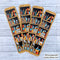 Kelly Latham Art - Bookshelf Bookmark Bookstore, Book Lover, Cat Lover: Clear Hanging Bag