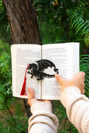 The Bookish Atelier - The Obsidian Dragon Metal Bookmark