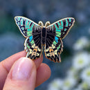 Botanical Bright - Madagascan Sunset Moth Enamel Pin