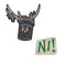 Unemployed Philosophers Guild - Knight Who Says "Ni" Pin Set