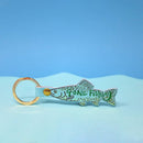Ark Colour Design - Gone Fishing Leather Key Fob