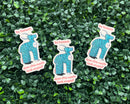 Beeftopia - Stupid Outfit Medieval Vinyl Sticker