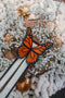Meaggie Moos - 3D Monarch Butterfly Wings Bookmark | Soft Touch