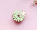 Alum and Ink - Mini Water Lily Pad Enamel Pin