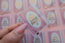 Jollie Ollie Designs - Book Society Sticker [with gold foil]