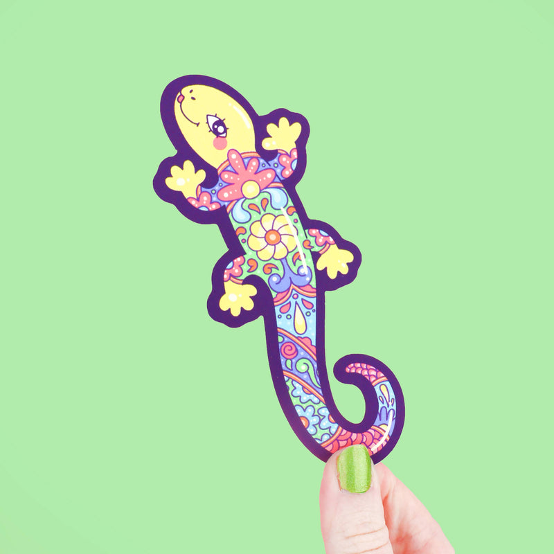 Turtle's Soup - Talavera Lizard Southwestern Pottery Reptile Bookmark