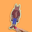 Turtle's Soup - Werewolf Monster Full Moon Halloween Bookmark