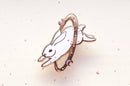 Alum and Ink - Cosmic Rabbit Enamel Pin