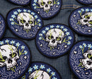 Cat Coven - Forget Me Not - Embroidered Patch
