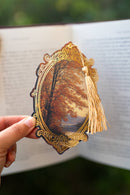 The Bookish Atelier - Autumn Reverie Foil Bookmark | Bookish Romantasy