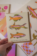 Brush & Bird Paper Co. - Hope You Have a Fin-tastic Day | Father's Day Greeting Card