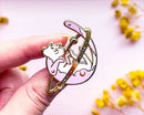 Alum and Ink - Cosmic Cat Enamel Pin