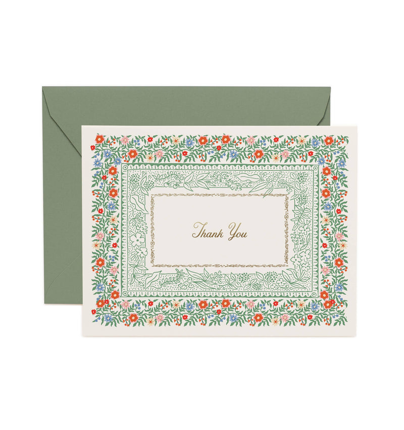 Rifle Paper Co. - Rosette Thank You Card