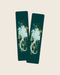 Meaggie Moos - Light Blue Lunar Dragon 2x8 Bookmark | Fantasy Bookmark 