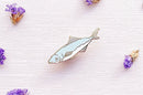 Alum and Ink - Alarmed Fish Enamel Pin