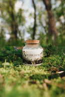 Fablewood Goods - Petrichor | 8oz Apothecary Organic Soy | Wood Wick Candle