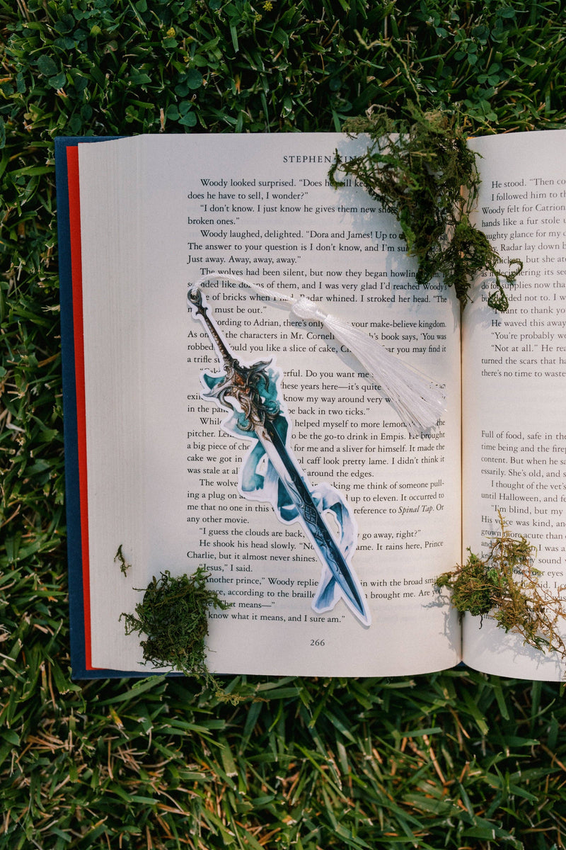 The Bookish Atelier - Cerulean Saber Bookmark