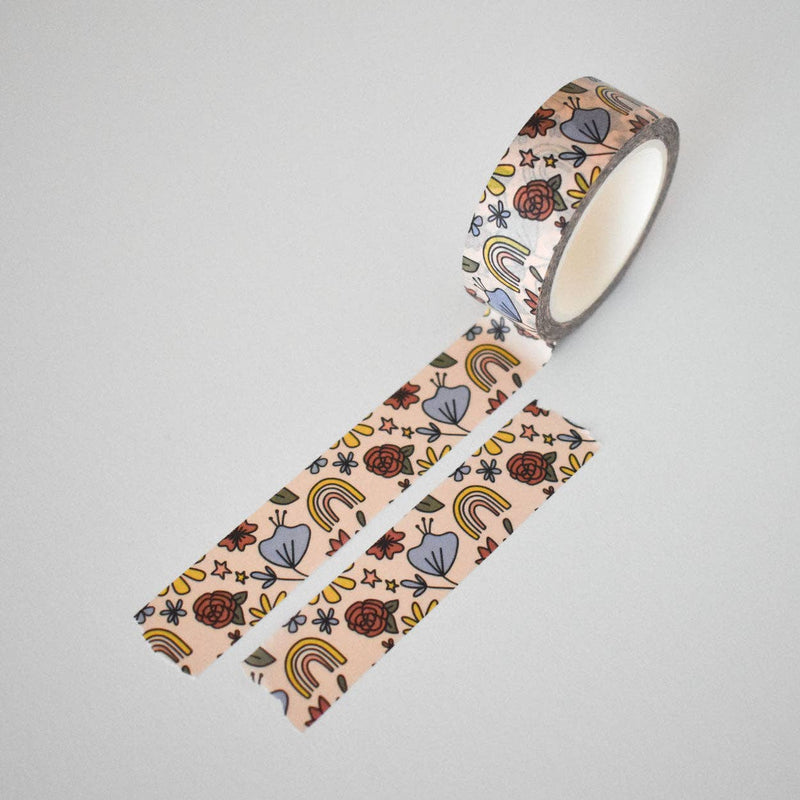 Kyn You Believe It - Whimsy Florals Washi Tape | Floral Print Washi