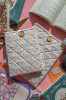 Jollie Ollie Designs - Quilted Ladybug Embroidered Book/Kindle Sleeve