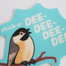 Microbiome Arts - Chickadee Call Sticker