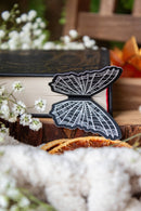 Meaggie Moos - 3D Spooky Spiderweb Butterfly Wings Die-Cut Bookmark